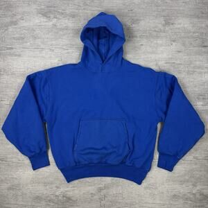 Yeezy YZY x GAP Perfect Double Layered Hoodie - Cobalt Blue - Size Large EUC
